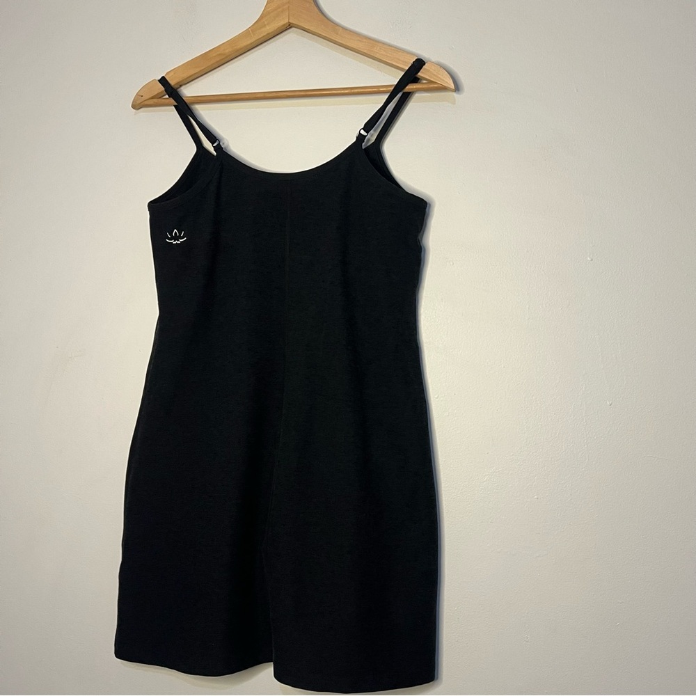 Beyond Yoga Essence SPACEDYE black Mini Dress size small - Picture 5 of 10